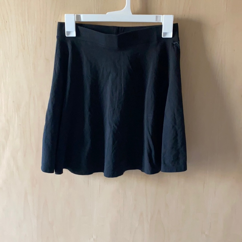 Victoria Secret Pink Black Skater Skirt